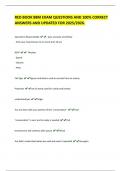RED BOOK 88M EXAM QUESTIONS AND 100&percnt; CORRECT  ANSWERS AND UPDATED FOR 2025&sol;2026&period;  