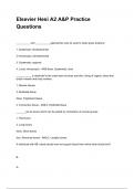 Elsevier Hesi A2 A&P Practice Questions NEWEST 2025&sol;2026 ACTUAL EXAM COMPLETE QUESTIONS AND CORRECT DETAILED ANSWERS &lpar;VERIFIED ANSWERS&rpar; &vert;ALREADY GRADED A&plus;&vert;&vert;BRAND NEW&excl;&excl;