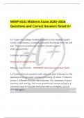NRNP 6531 MIDTERM EXAM 2025