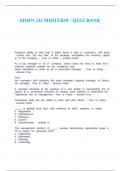 ADMN 232 MIDTERM ACTUAL EXAM QUESTIONS AND ANSWERS 2023 SOLUTIONS ATHABASCA UNIVERSITY