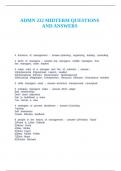 ADMN 232 MIDTERM QUESTIONS AND ANSWERS