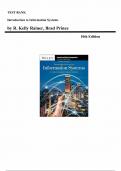 Introduction to Information Systems -  10th Edition - by R&period; Kelly Rainer - Complete Test Bank