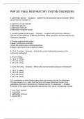 PNP 301 FINAL RESPIRATORY SYSTEM DISORDERS