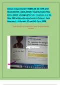 Actual comprehensive WEEK &num;8 66 YEAR OLD  REASON FOR ENCOUNTER&colon; TROUBLE SLEEPING  &lpar;Class 6550&rpar; Managing Chronic Insomnia in a 66 Year-Old Male&colon; A Comprehensive Primary Care  Approach &ndash; i-Human Week &num;8 &vert; Class 6550   Trouble Sleeping at 66&colon; A Comprehensive