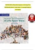 Test Bank for Human Development A Life-Span View 9th Edition &lpar; Robert V&period; Kail&comma;2024&rpar; Latest Edition &vert;&vert; All Chapters