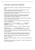 POM EXAM 1 QUESTIONS & ANSWERS