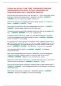 CLS Post Test &lbrack;ACTUAL EXAM&rsqb; LATEST VERSION BUNDLE