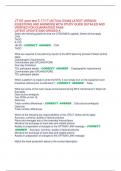  Exam &lpar;elaborations&rpar; JKO JT101 POST TEST BUNDLE