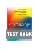 Test Bank for Pharmacology&colon; A Patient-Centered Nursing Process Approach 12th Edition by Linda E&period; McCuistion &comma; Kathleen Vuljoin DiMaggio&comma; Mary B&period; Winton and Jennifer J&period; Yeager isbn-9780443115257 All Chapters 1-58 Complete Guide Graded A&plus;