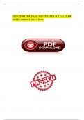 2024&sol;2025 HESI Pediatric &lpar;PEDS&rpar; RN Exit Exam V1 & V2- ACTUAL EXAM WITH SCREENSHOTS &lpar;Brand New&rpar; Questions & Answers Included&excl;&excl;&excl; &lpar;Verified Answers&rpar; BOOST YOUR GRADE 100&percnt; BY DOWNLOADING ALL BUNDLED HERE&excl;&excl;&excl;