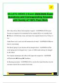 VA LETC EXAM PACKAGE DEAL QUESTIONS AND VERIFIED DETAILED ANSWERS &vert; 100&percnt; GUARANTEED PASS &vert; ALREADY GRADED A&plus;