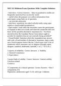 NSE 212 Midterm Exam Questions With Complete Solutions
