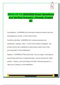 NEHA CP-FS Exam 2025&sol;2026 &ndash; 290&plus; Verified Questions with A&plus; Answers &vert; Food Code&comma; HACCP&comma; TCS&comma; Pathogens & Inspection Protocols