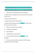 ATI PHARMACOLOGY EXAM PACKAGE