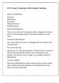 PCC2 Exam &num;2 Questions With Complete Solutions