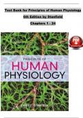 TEST BANK For Principles of Human Physiology&comma; 6th Edition by Stanfield&comma; Verified Chapters 1 - 24&comma; Complete Newest Version