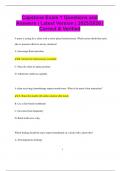 Capstone Exam 1 Questions and Answers &vert; Latest Version &vert; 2025&sol;2026 &vert;  Correct & Verified
