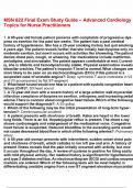 MSN 622 Final Exam Study Guide &ndash; Advanced Cardiology Topics for Nurse Practitioners&period;pdf