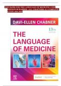 Test Bank for The Language of Medicine 13th Edition by Davi-Ellen Chabner&vert;9780443107795&vert; All Chapters 1-22&vert; LATEST