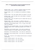 DBMS &ndash; DATABASE MANAGEMENT SYSTEM FOR ADMINISTRATOR EXAM QUESTIONS WITH CORRECT ANSWERS