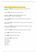 ISU BSC 101 EXAM 1 Questions with correct answers 