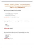 WGU D322 - INTRODUCTION TO IT - D322 SECTION 6 REVIEW GRADE 1 EXAM QUESTIONS AND VERIFIED ANSWERS WITH COMPLETE SOLUTIONS GRADED A&plus;