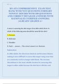 RN ATI COMPREHENSIVE  EXAM TEST  BANK WITH NGN QUESTIONS FORMART  NEWEST 2025&sol;2026 WITH 200 QUESTIONS  AND CORRECT DETAILED ANSWERS WITH  RATIONALES &lpar;VERIFIED ANSWERS&rpar;  &vert;ALREADY GRADED A&plus; 