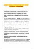 MICROB 3200 &sol; MICROBIOLOGY 3200 PACKAGED EXAMS&colon; QUESTIONS AND CORRECT ANSWERS