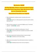 Mechanics NEIEP   Verified Multiple Choice and Conceptual Actual  Emended Exam Questions With Reviewed 100&percnt;  Correct Detailed Answers  Guaranteed Pass&excl;&excl;Current Update 