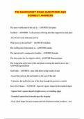 PSI MANICURIST EXAM QUESTIONS AND CORRECT ANSWERS