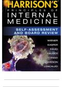Test Bank For Harrison s principles of internal medicine self assessment and board review 19 Edition