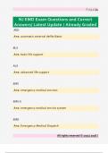 NJ EMD Exam Questions and Correct  Answers&sol; Latest Update &sol; Already Graded