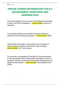 PMK-EE CAREER INFORMATION FOR E-4  ADVANCEMENT QUESTIONS AND  ANSWERS 2025