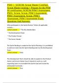 PSM 1 - SCRUM&comma; Scrum Master Certified&comma; Scrum Master training &plus; Prepare for the PSM I&reg; certification&comma; SCRUM PSM I Asses&period;docx