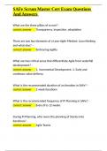 SAFe Scrum Master Cert Exam Questions And Answers&period;docx
