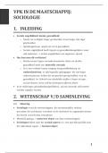 SAMENVATTING VPK MAATSCHAPPIJ - SOC