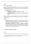 Summary -  Corporate Citizenship