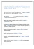 CERTIFIED EMERGENCY MANAGER EXAM WITH QUESTIONS AND  CORRECT ANSWERS &lpar;WELL DETAILED AND VERIFIED ANSWERS  GRADED A&plus;&rpar; LATEST 2024&sol;2025