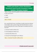 FHCE 3200 Exam 3 Quiz Questions  Questions and Correct Answers&sol; Latest  Update &sol; Already Graded