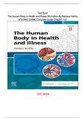 The Human Body in Health and Illness 8th Edition TEST BANK by Herlihy