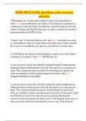 HSM 200 EXAM1 questions with accurate answers&period;