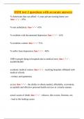HSM test 3 questions with accurate answers&period;