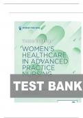 Full Test Bank Women&rsquo;s Healthcare in Advanced Practice Nursing 3rd Edition by Ivy M&period; Alexander PhD APRN ANP-BC FAANP FAAN &lpar;Editor&rpar; Graded A&plus; ISBN&colon;9780826167217 Newest Edition 2025 Instant Download