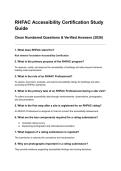 RHFAC test questions and answers