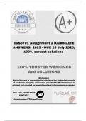 EDS3701 Assignment 2 &lpar;COMPLETE ANSWERS&rpar; 2025 - DUE 25 July 2025&semi; 100&percnt; correct solutions and explanations&period; 