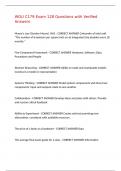 WGU C179 Exam 128 Questions with Verified Answers&comma;100&percnt;CORRECT
