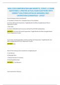 WGU C236 COMPENSATION AND BENEFITS&comma; TOPICS 1-3 EXAM QUESTIONS&vert;&vert; UPDATED ACTUAL EXAM QUESTIONS WITH CORRECT SOLUTIONS &lpar;DETAILED ANSWERS&rpar; 2025 - DISTINCTION GUARANTEED&minus; LATEST