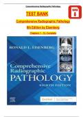 TEST BANK For Comprehensive Radiographic Pathology 8th Edition by Eisenberg - All Chapters &lpar;1-12&rpar; Newest Version 2024 A&plus;