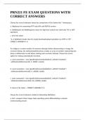 PRN221 FE EXAM QUESTIONS WITH CORRECT ANSWERS