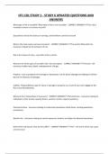 OTL C81 STUDY 1 - STUDY 6 UPDATED QUESTIONS AND ANSWERS